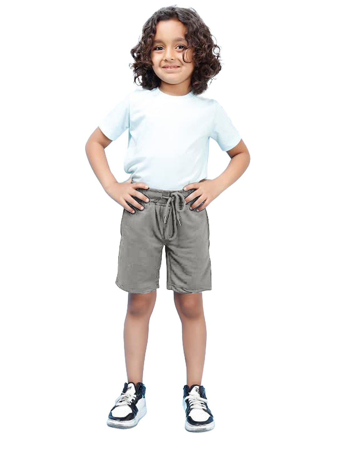 Radprix Boys Grey melange Shorts