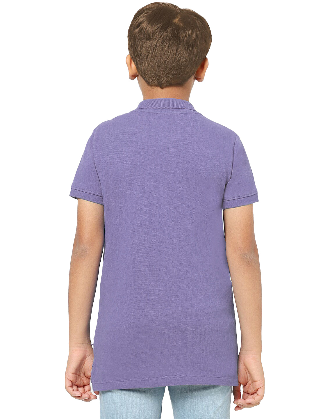 Radprix Kid Boys Lavender Polo T-shirt