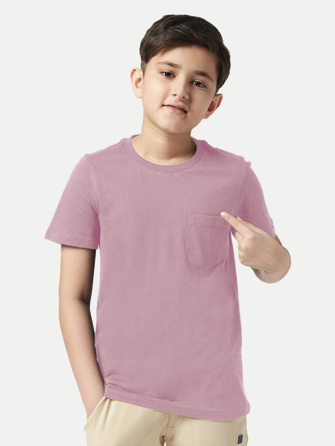 Radprix Boys Onion Crew neck with Pocket T-shirt