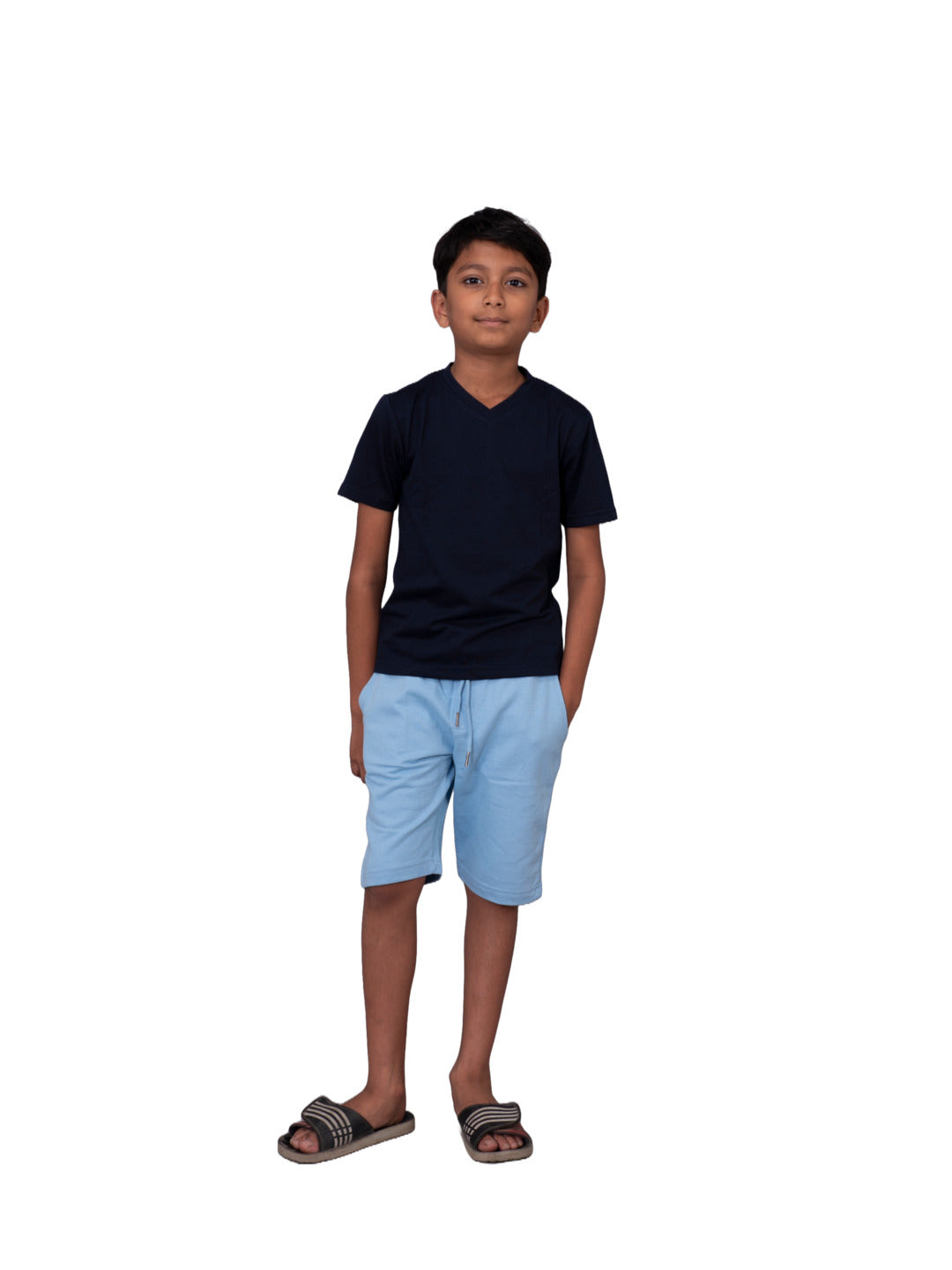 Radprix Boys Navy V neck T-shirt