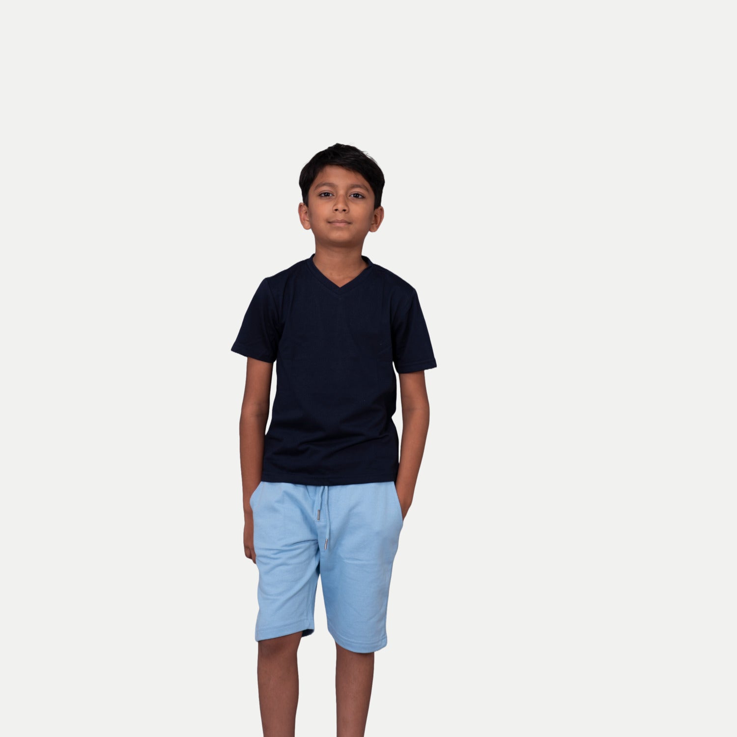 Radprix Boys Navy V neck T-shirt