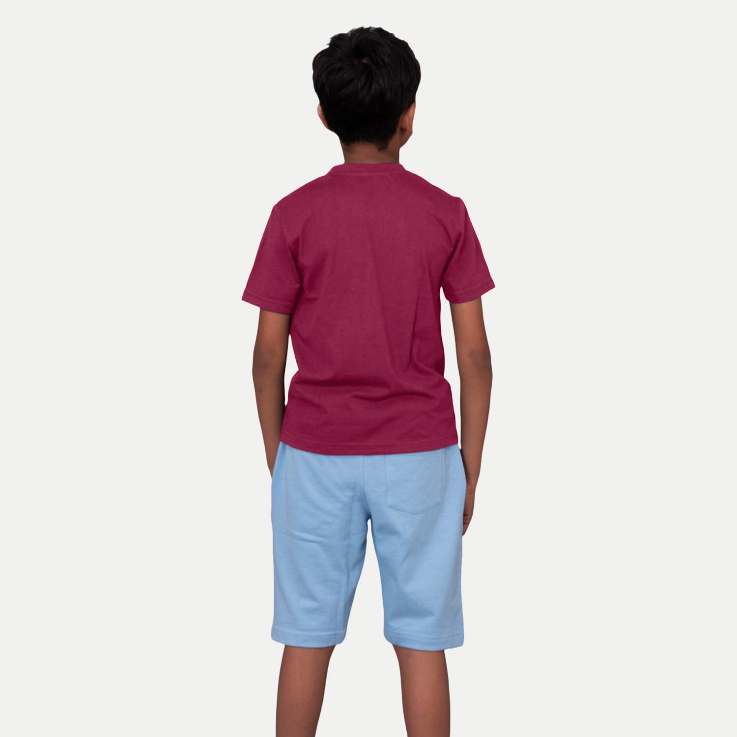 Radprix Boys Maroon V neck T-shirt