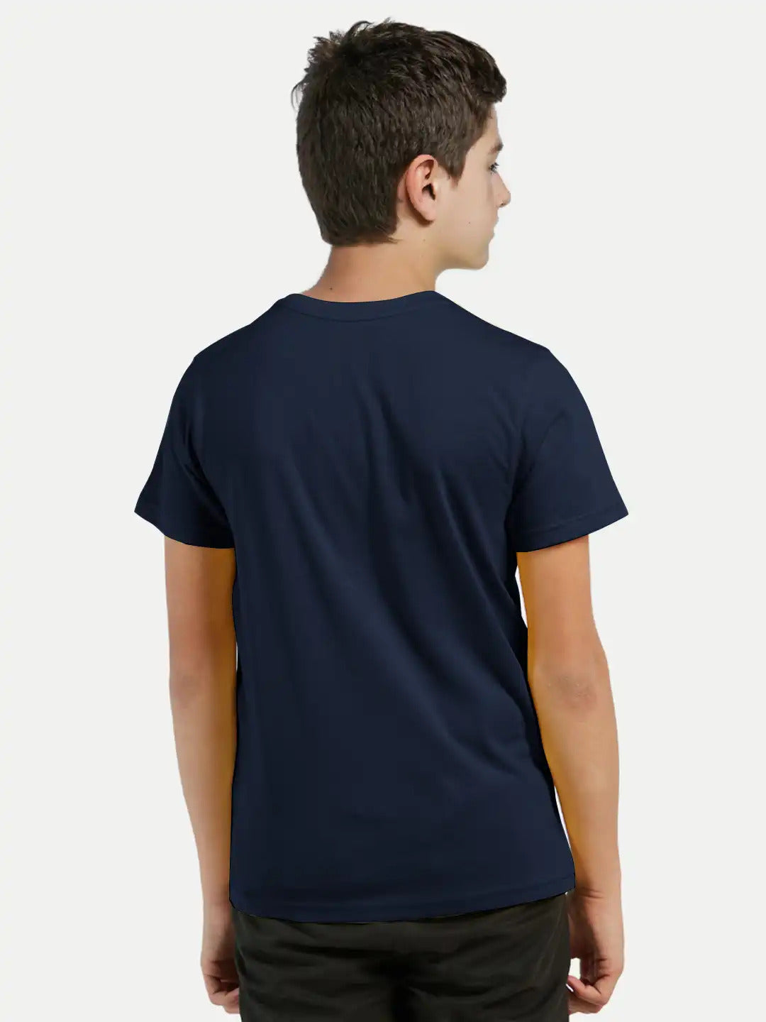 Radprix Boys Navy Crew neck T-shirt