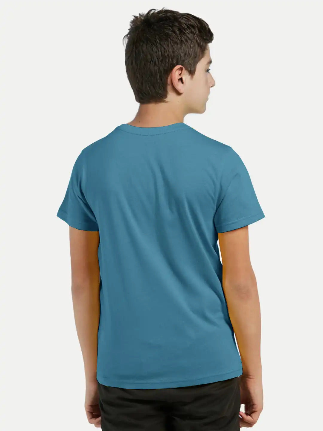 Radprix Boys Aqua Crew neck T-shirt