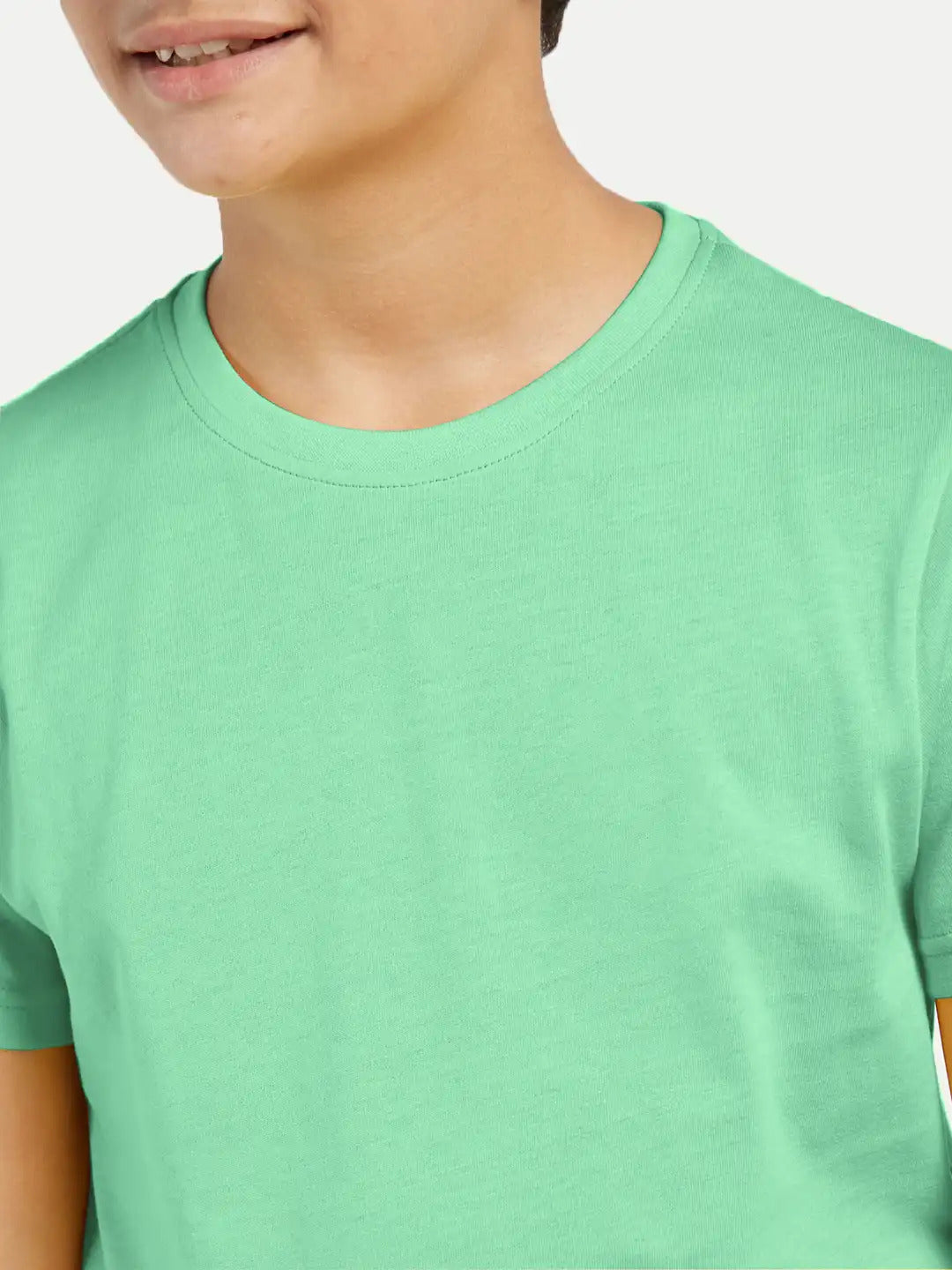 Radprix Boys Mint Crew neck T-shirt