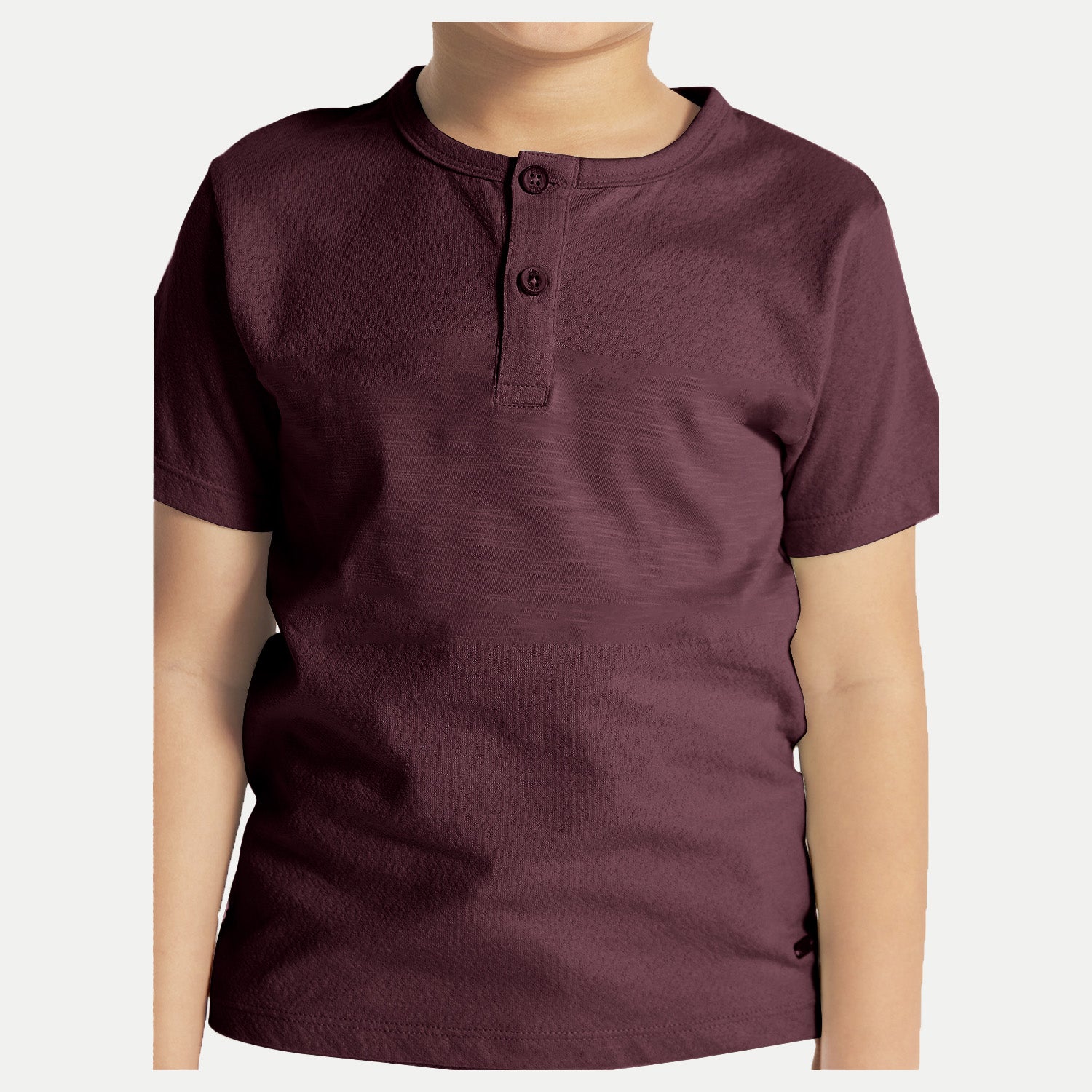 Radprix Boys Wine Henley neck T-shirt