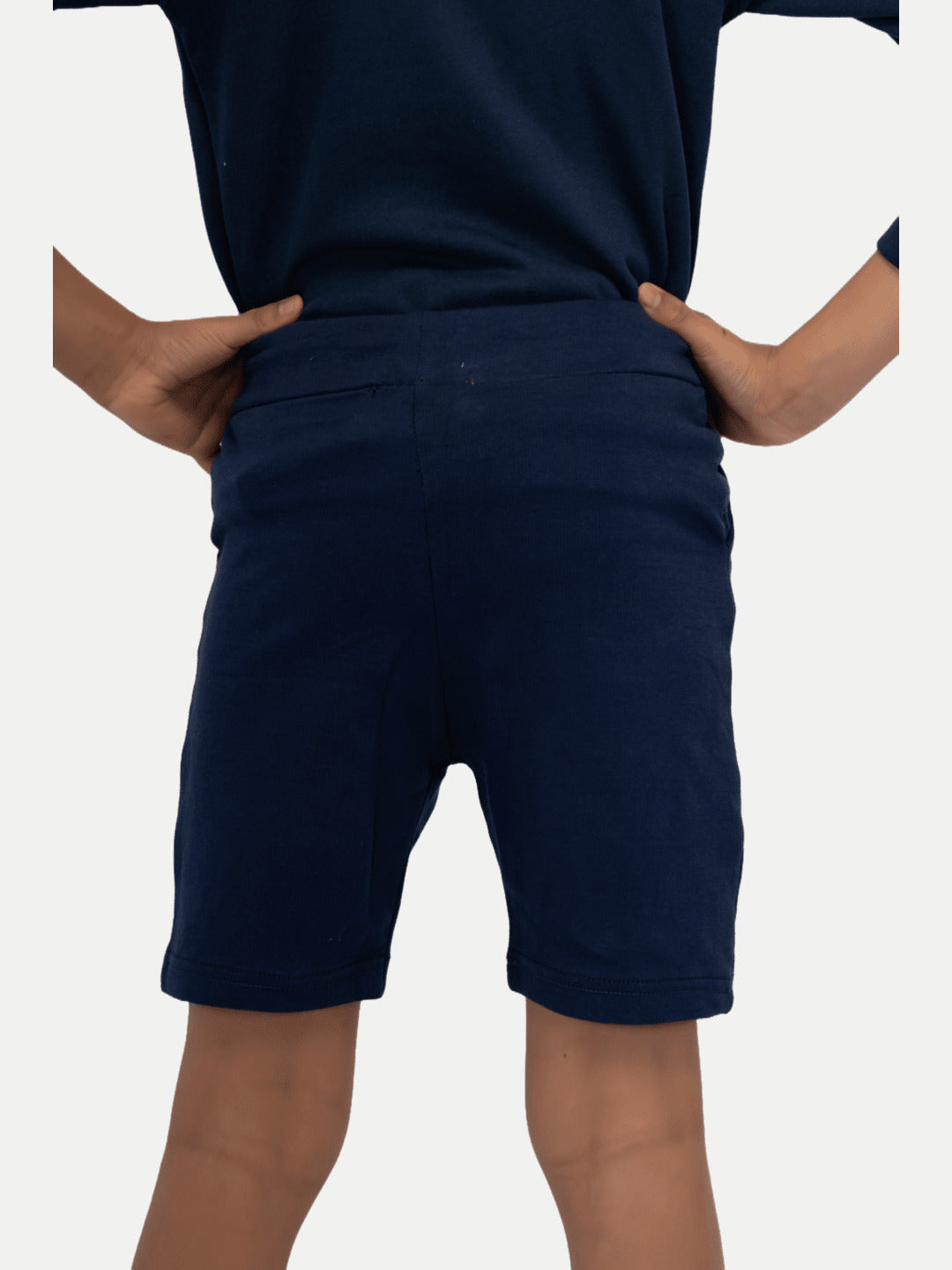 Radprix Boys Navy Blue Printed Shorts