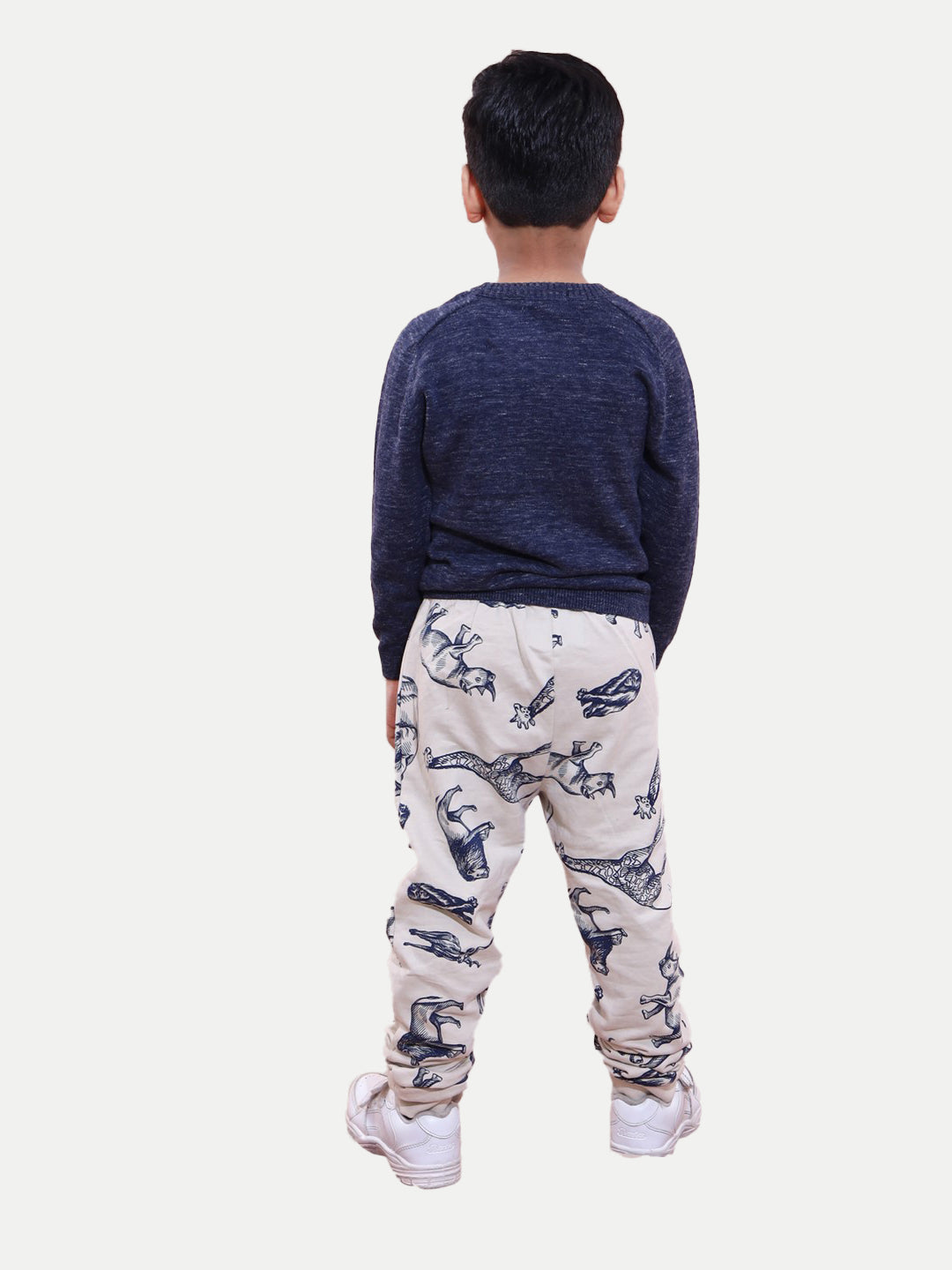 Radprix Boys Navy-blue Melange Sweatshirt