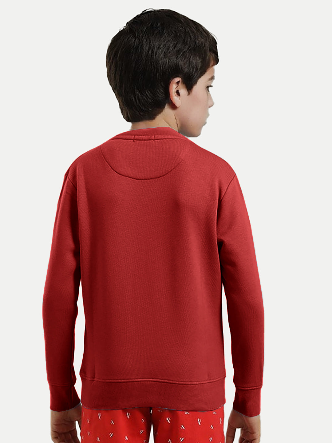 Radprix Boys Boys Red Graphic Printed Sweatshirt