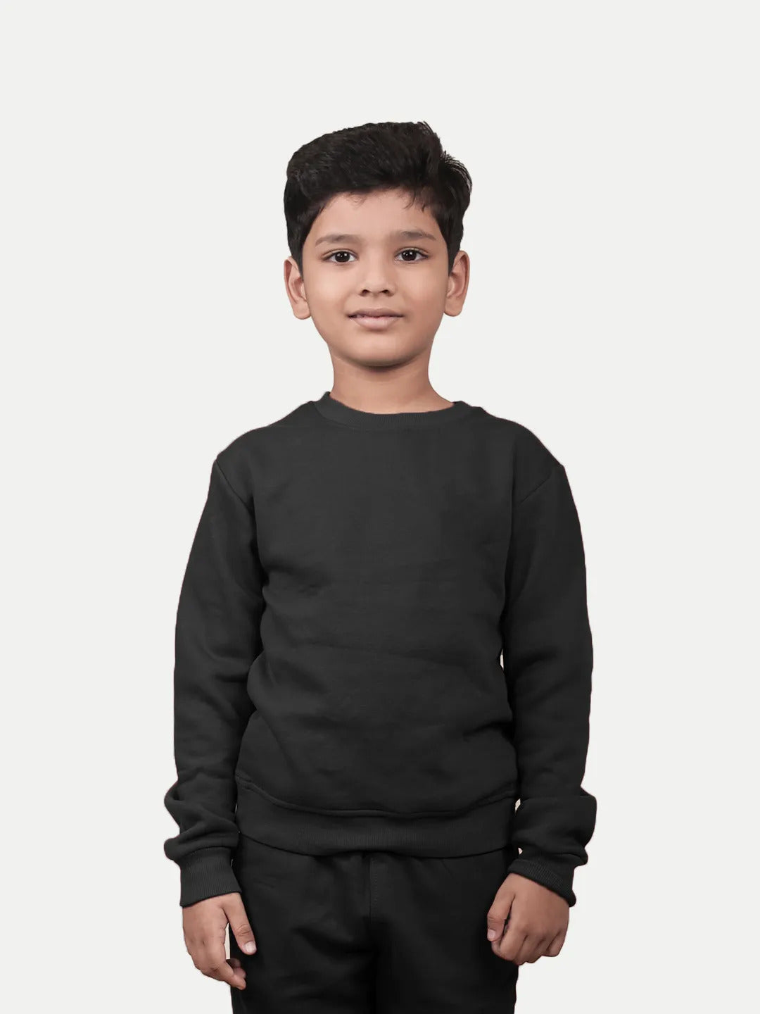 Radprix Boys Basic Black Sweatshirt