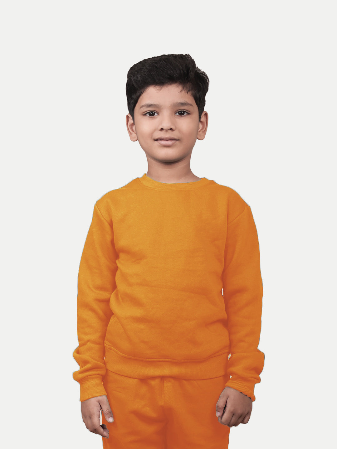 Radprix Boys Basic Orange Sweatshirt