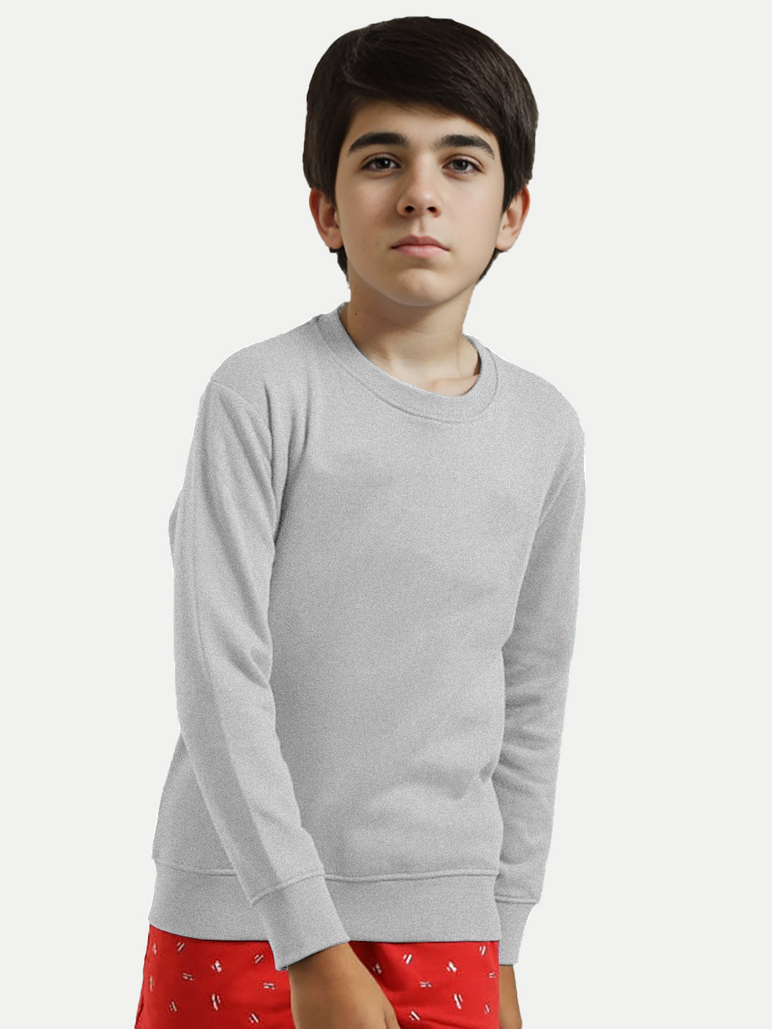 Radprix Boys Basic Grey Sweatshirt