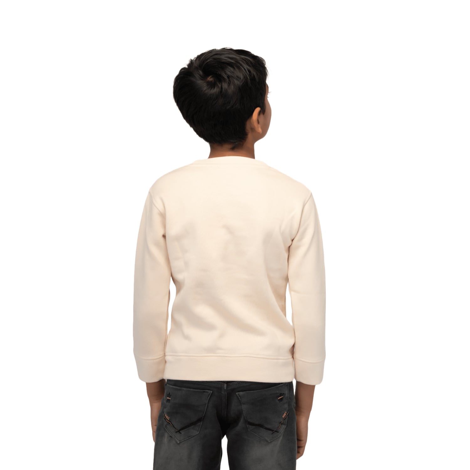 Radprix Boys Beige Printed Sweatshirt