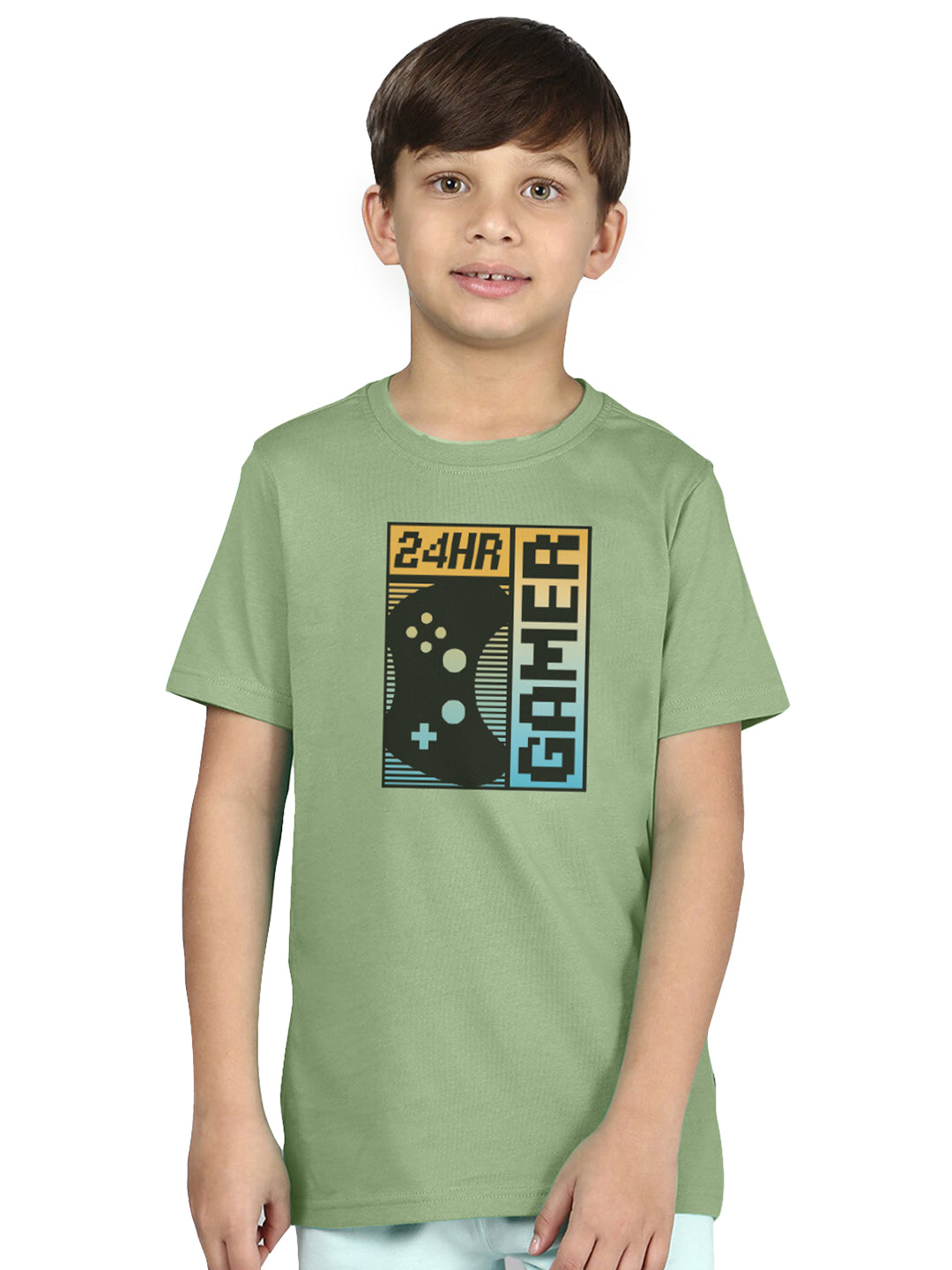 Radprix Kids Boys Pista Printed Gamer on T- shirt