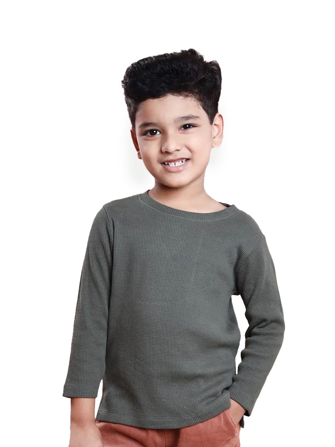 Radprix Boys Dark grey Full-sleeve T-shirt