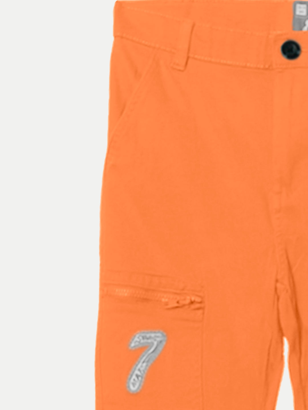 Radprix Radprix Boys   Orange Cargo Pants