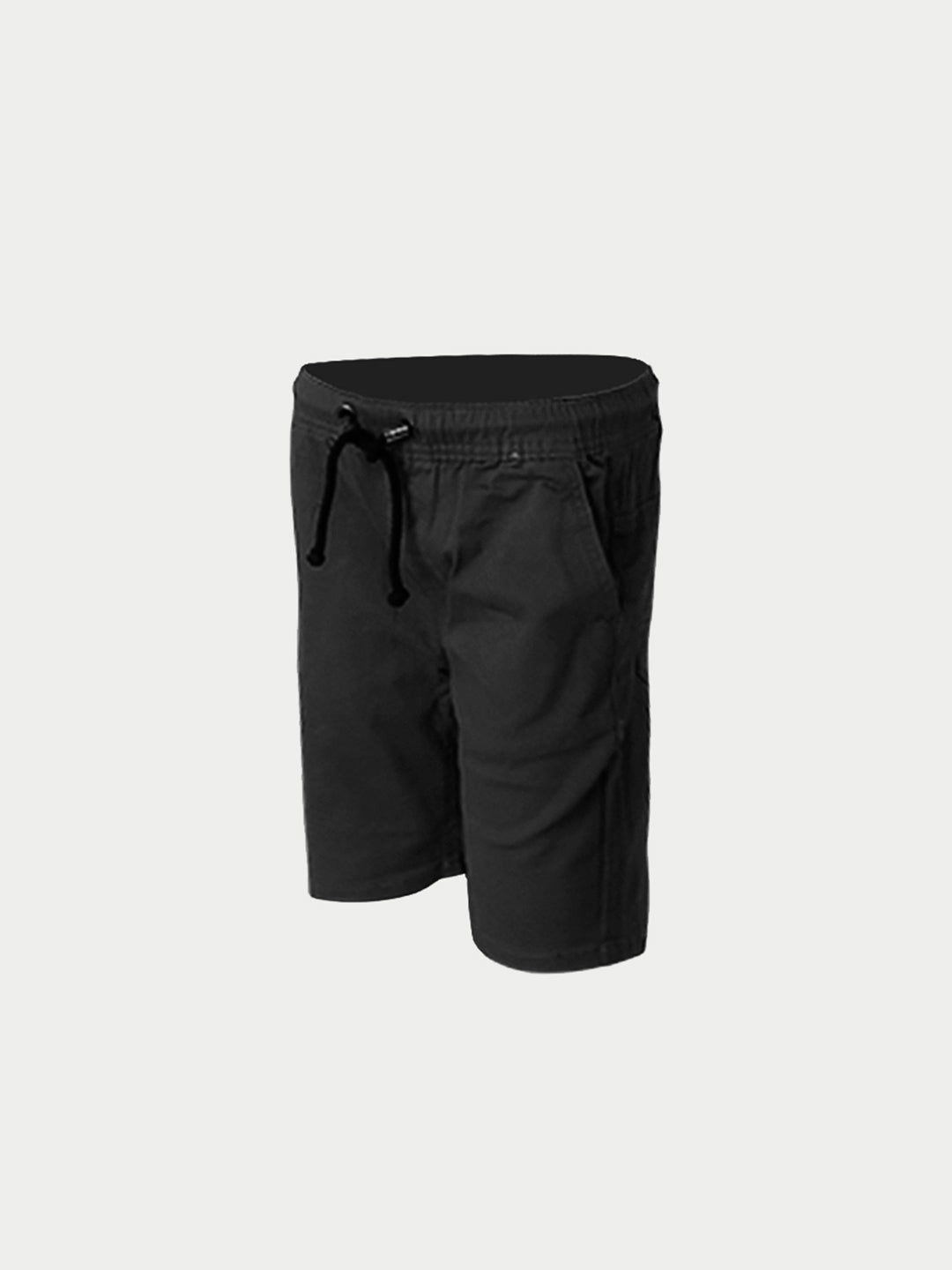 Radprix Kid Boys Black Solid Shorts