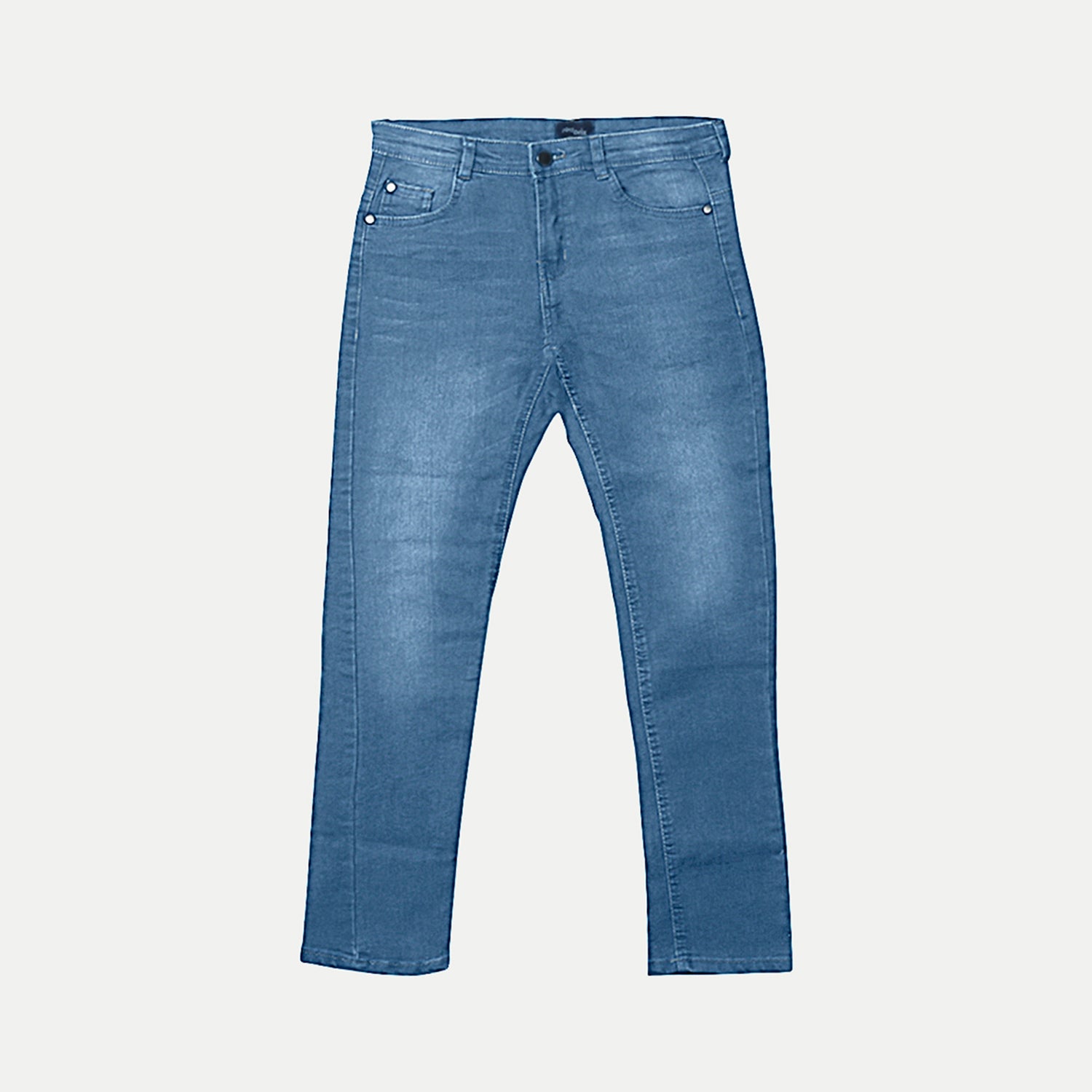 Radprix Kids Boys Light Blue Washed Denim Pant