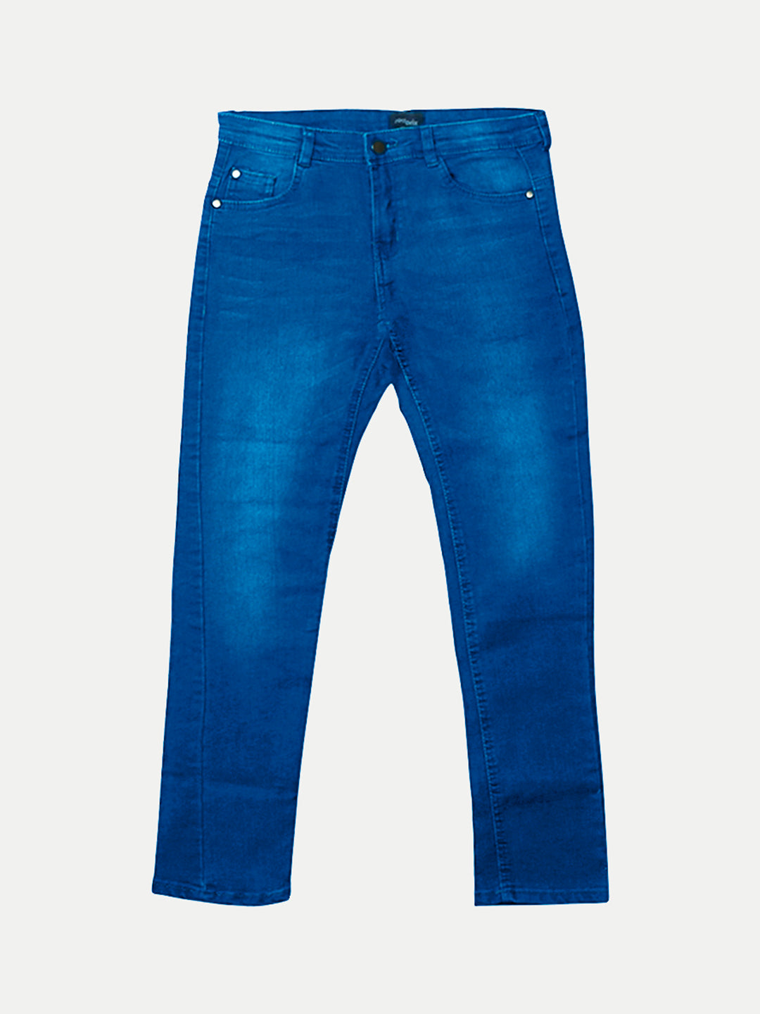 Radprix Kids Boys Mid Blue Washed Denim Pant