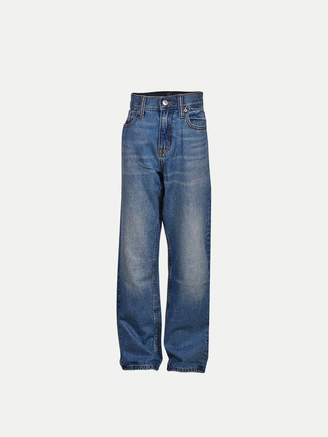 Radprix Kids Boys Navy Medium Washed Denim Pant