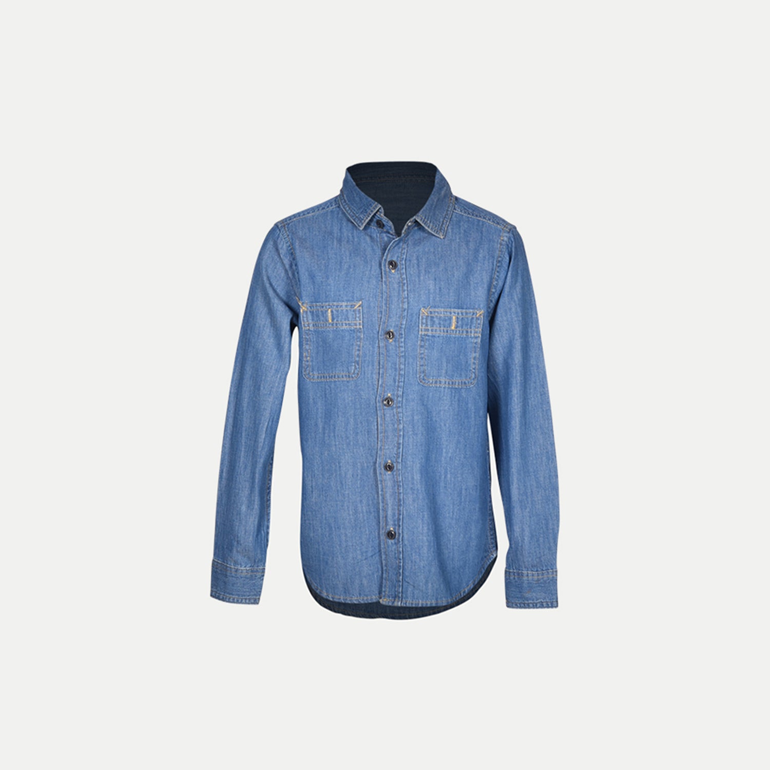 Radprix Boys Light Blue Washed Shirt