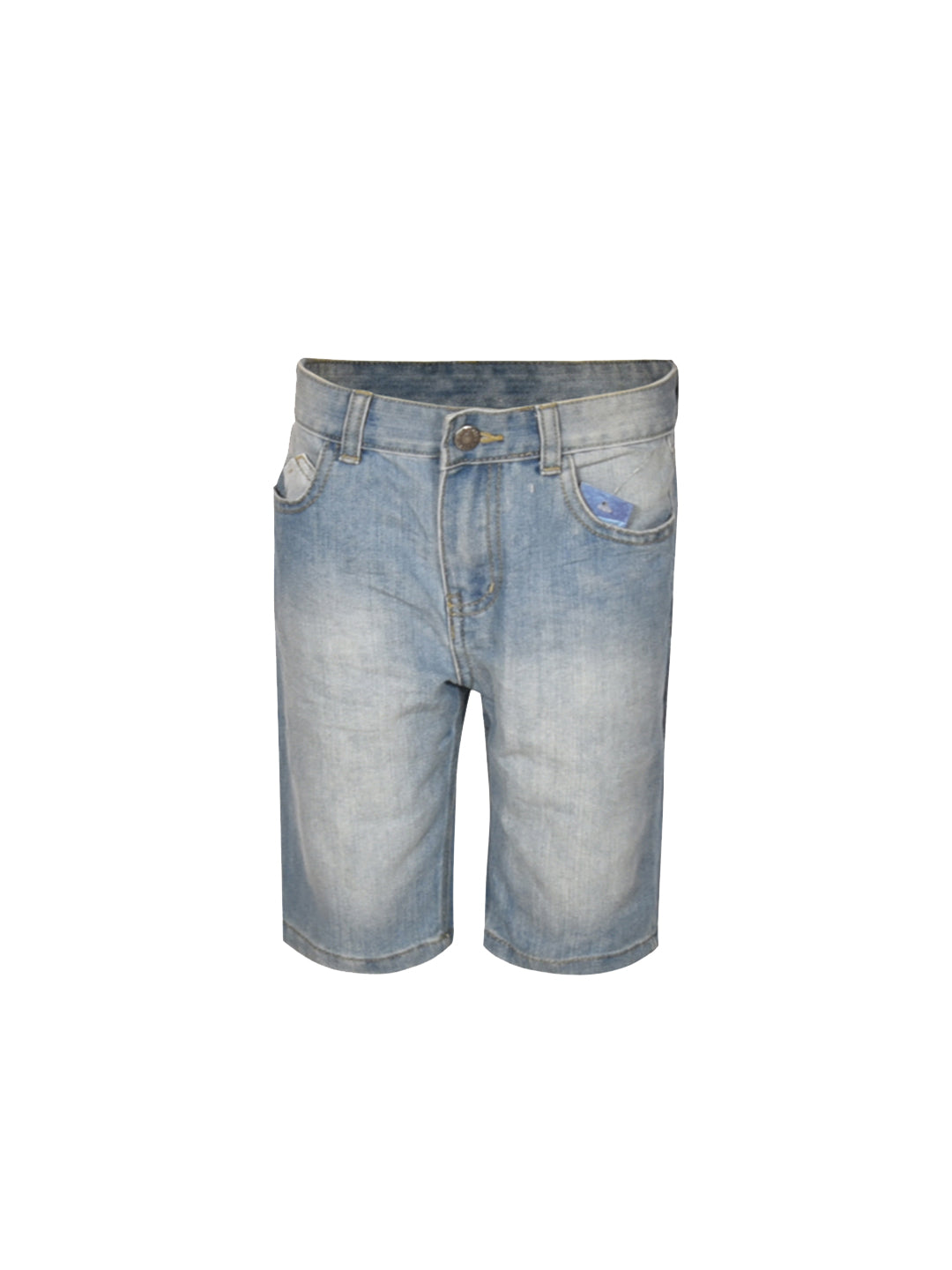 Radprix Boys Denim Shorts Acid Wash-Light Blue Colour