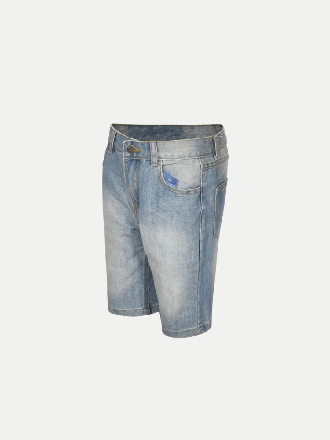 Radprix Boys Denim Shorts Acid Wash-Light Blue Colour