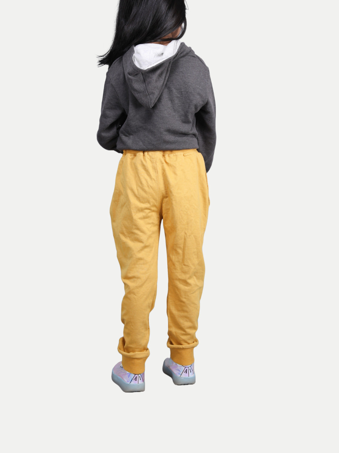 Radprix Kid Girls Mustard Solid Jogger