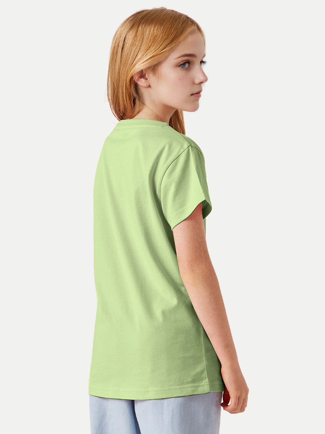 Radprix Girls Pista Round Crew neck T-shirt