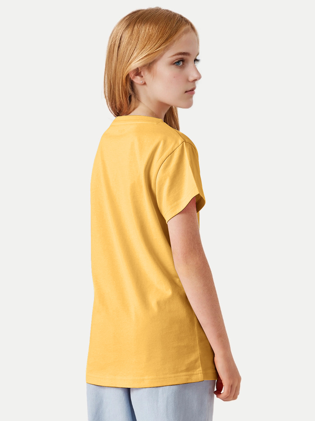 Radprix Girls Mango Round Crew neck T-shirt