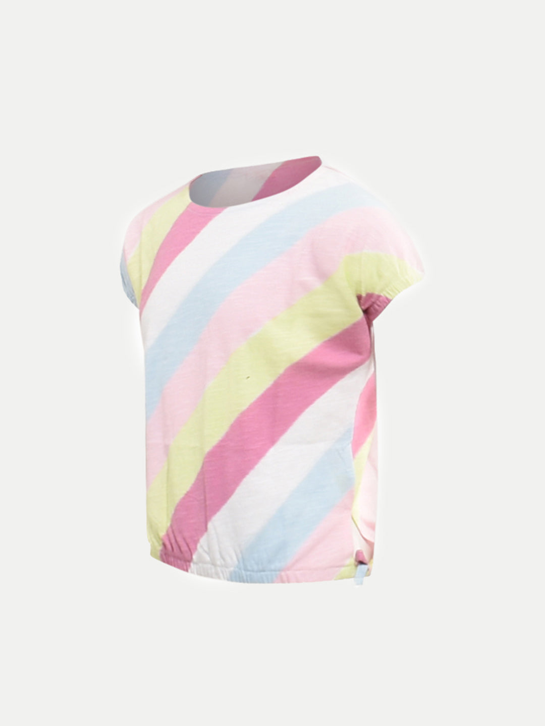 Radprix Kids Girls Striped Multicolour CropTop