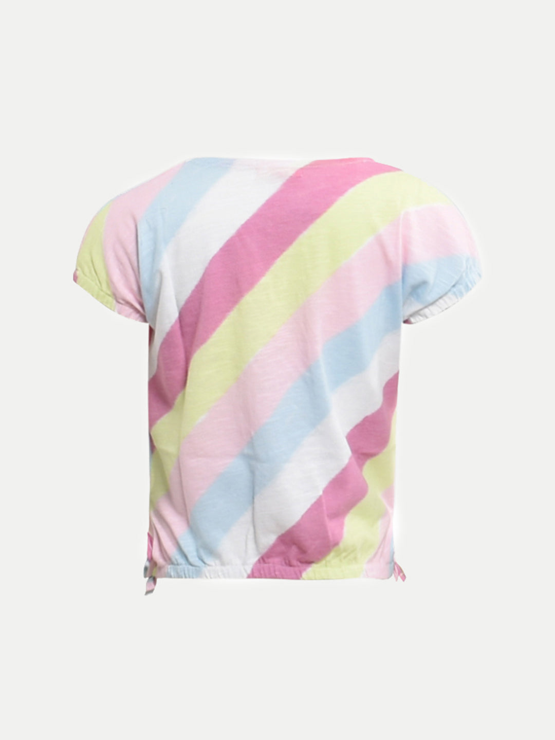 Radprix Kids Girls Striped Multicolour CropTop