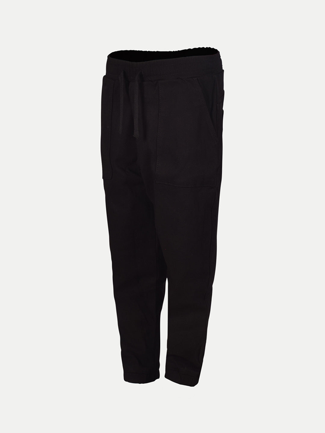 Radprix Kid Girls Solid Black Joggers