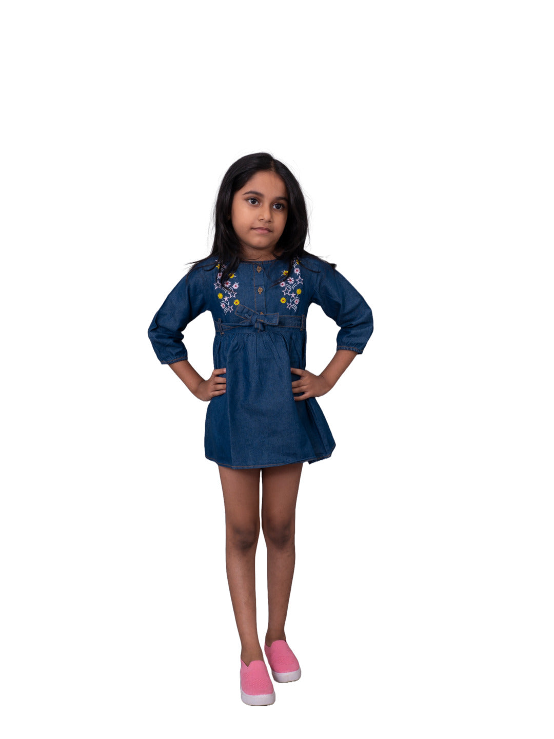 Radprix Kid Girls Mid Blue Dresses