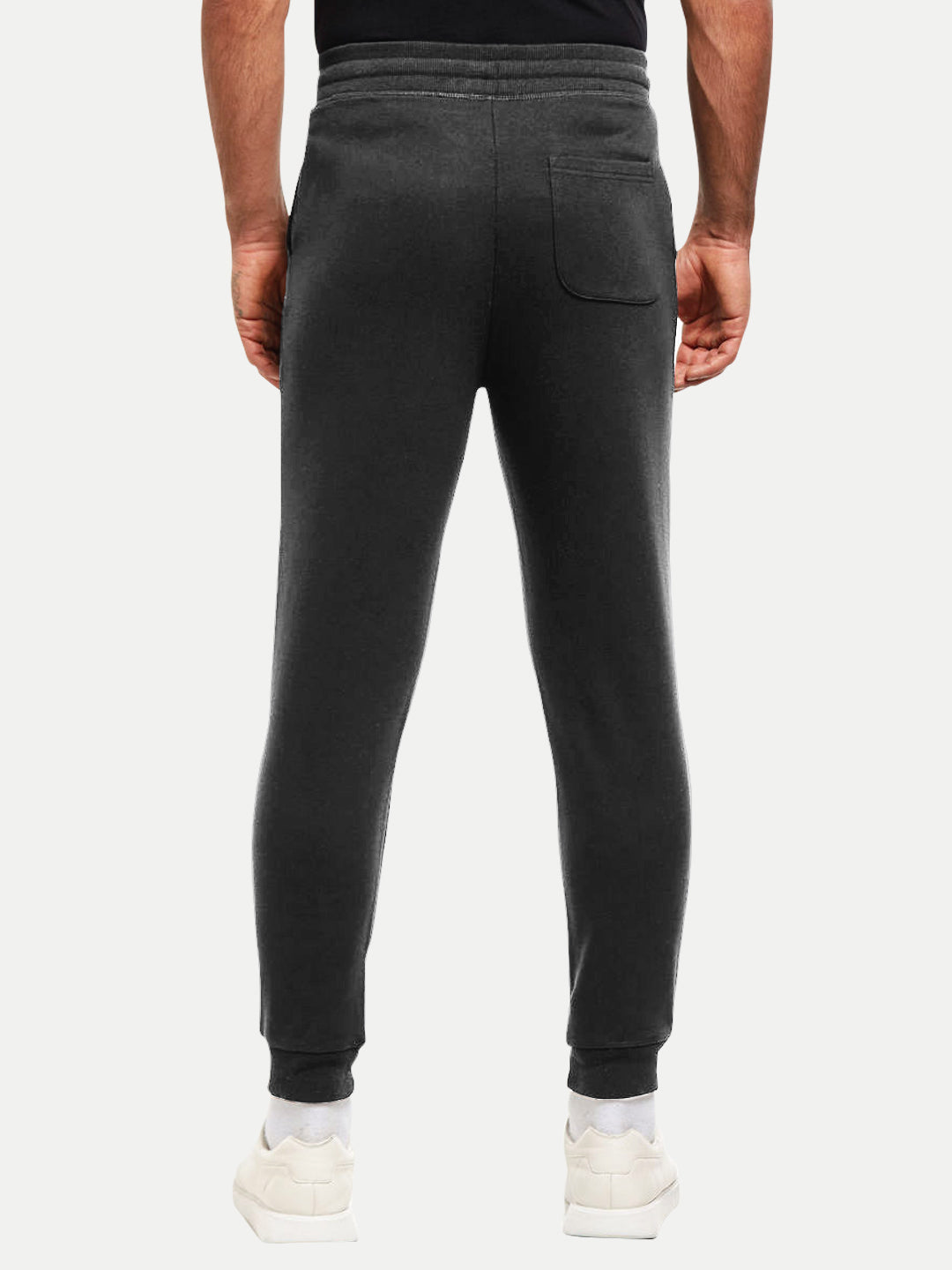 Radprix Mens Anthra Melange Solid Jogger