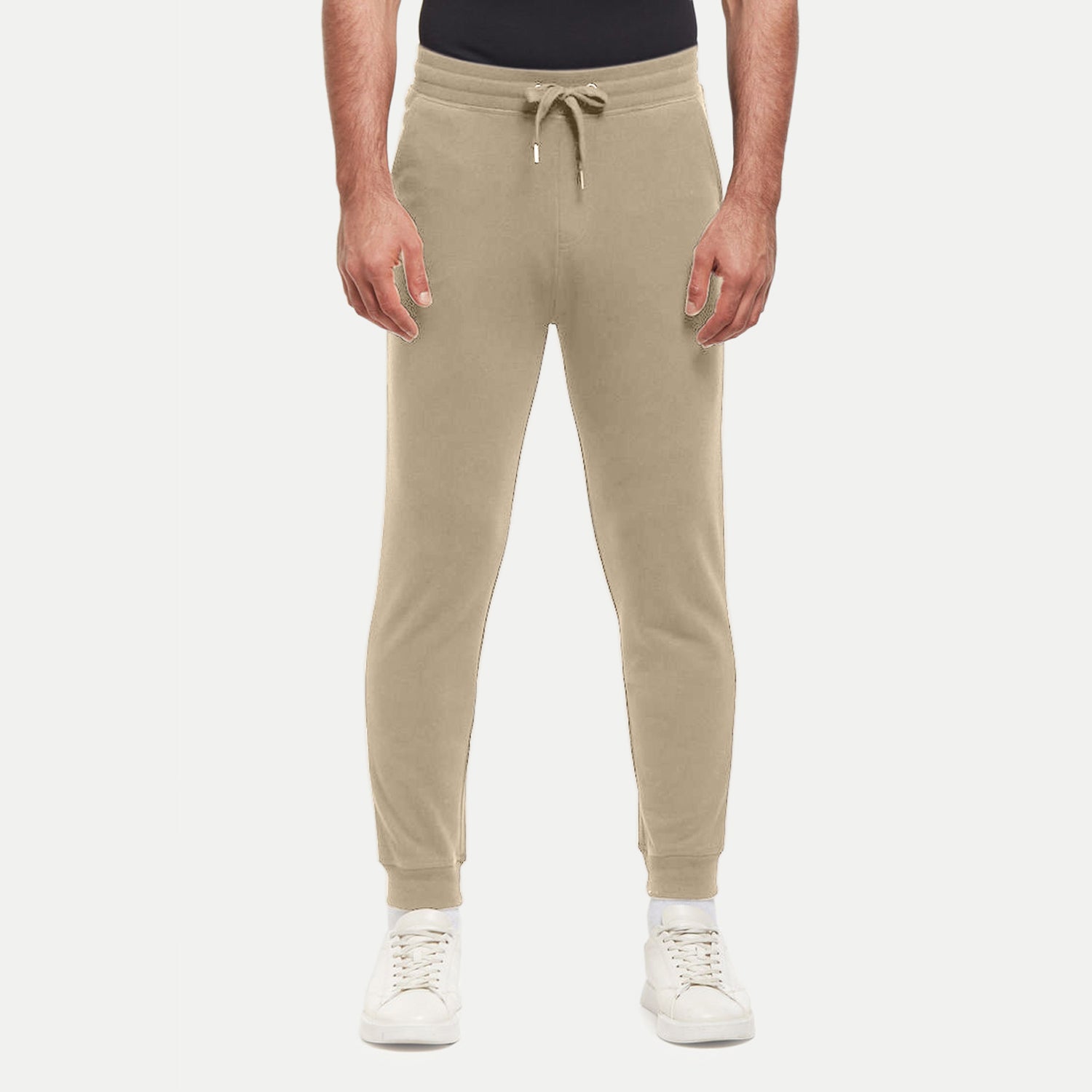 Radprix Mens Beige Solid Jogger