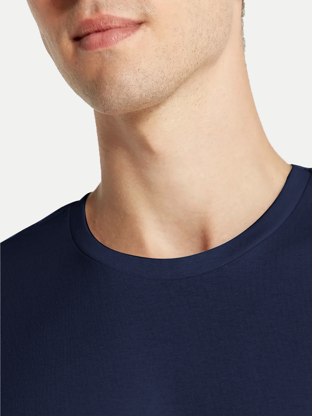 Radprix Men Navy Crew neck T-shirt