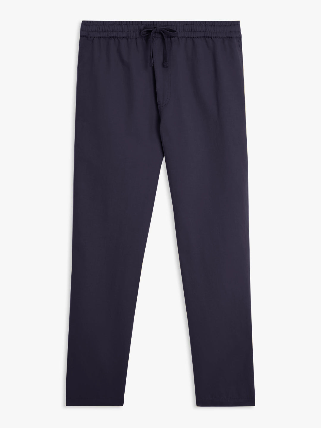 Radprix Men Dark Navy Solid Chinos Trousers