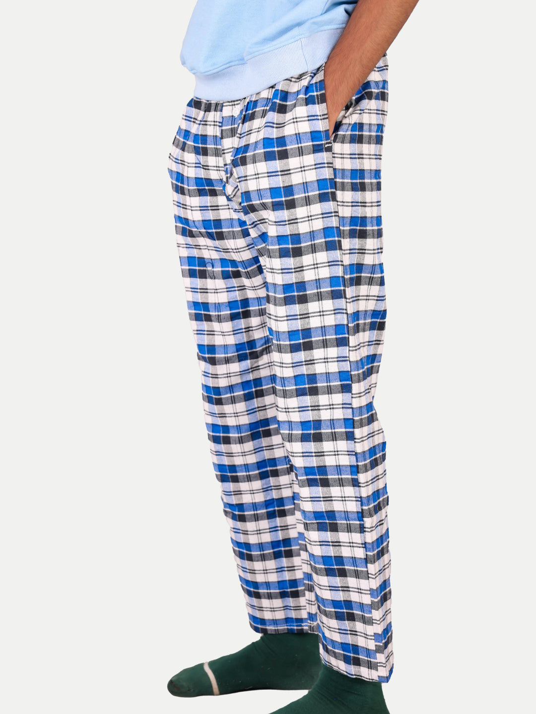 Radprix Men s Checked Sleepwear Pant