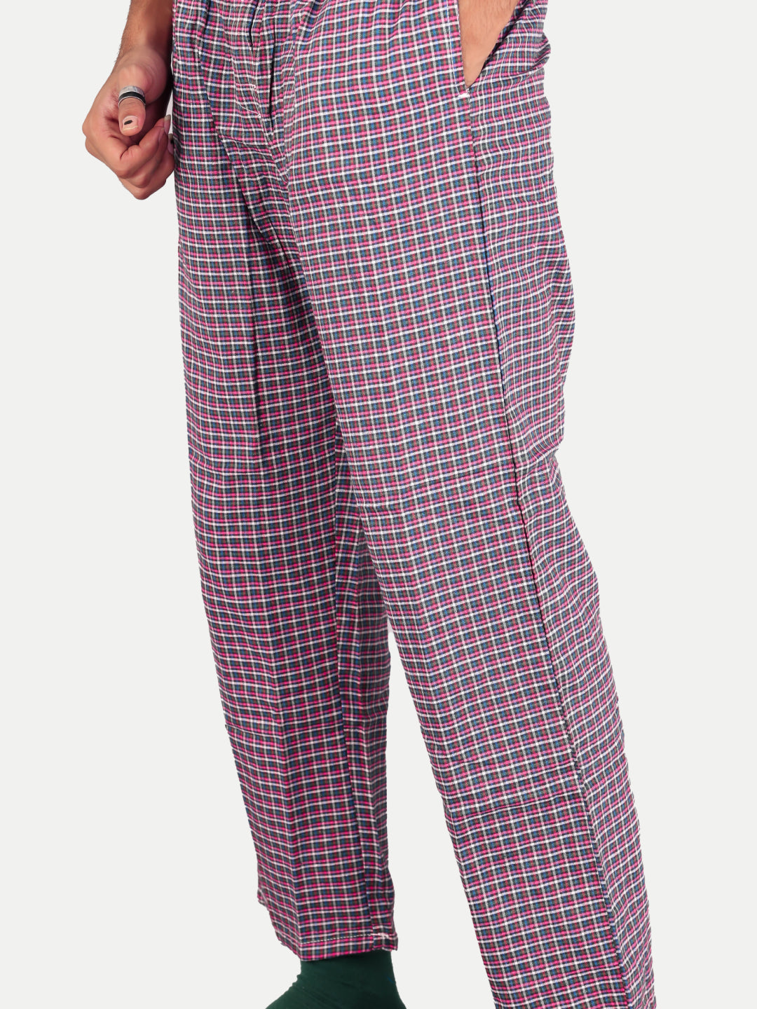 Radprix Men s Checked Sleepwear Pant