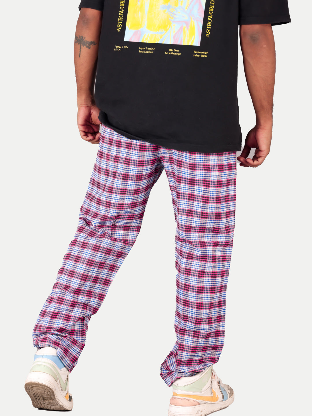 Radprix Men s Checked Sleepwear Pant