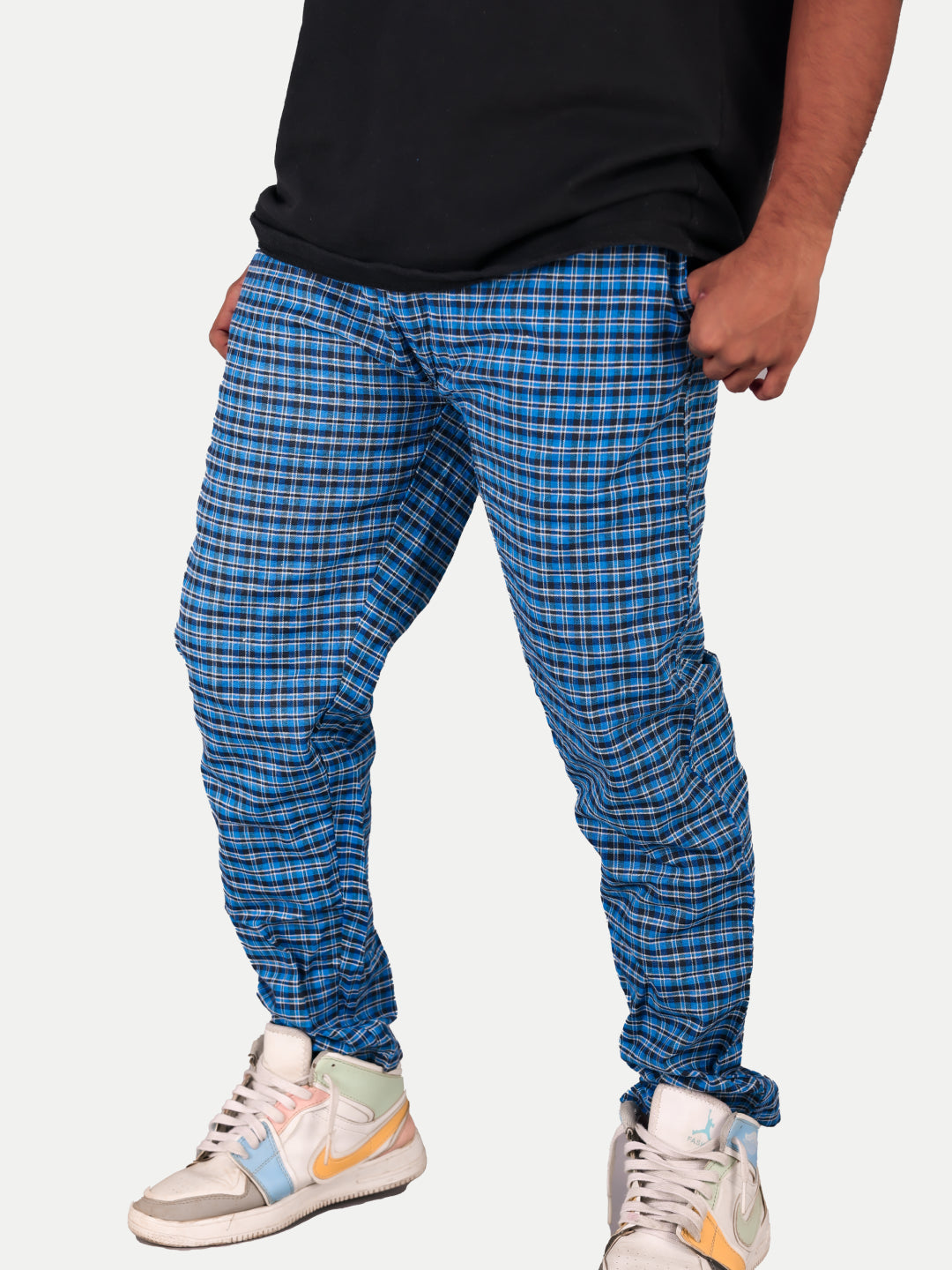 Radprix Men s Checked Sleepwear Pant