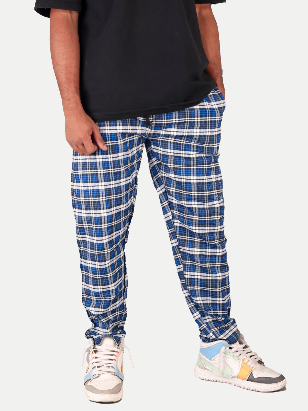 Radprix Men s Checked Sleepwear Pant