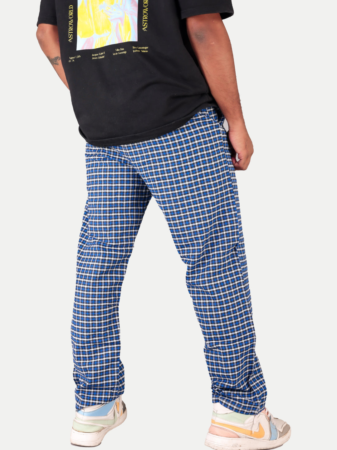 Radprix Men s Checked Sleepwear Pant