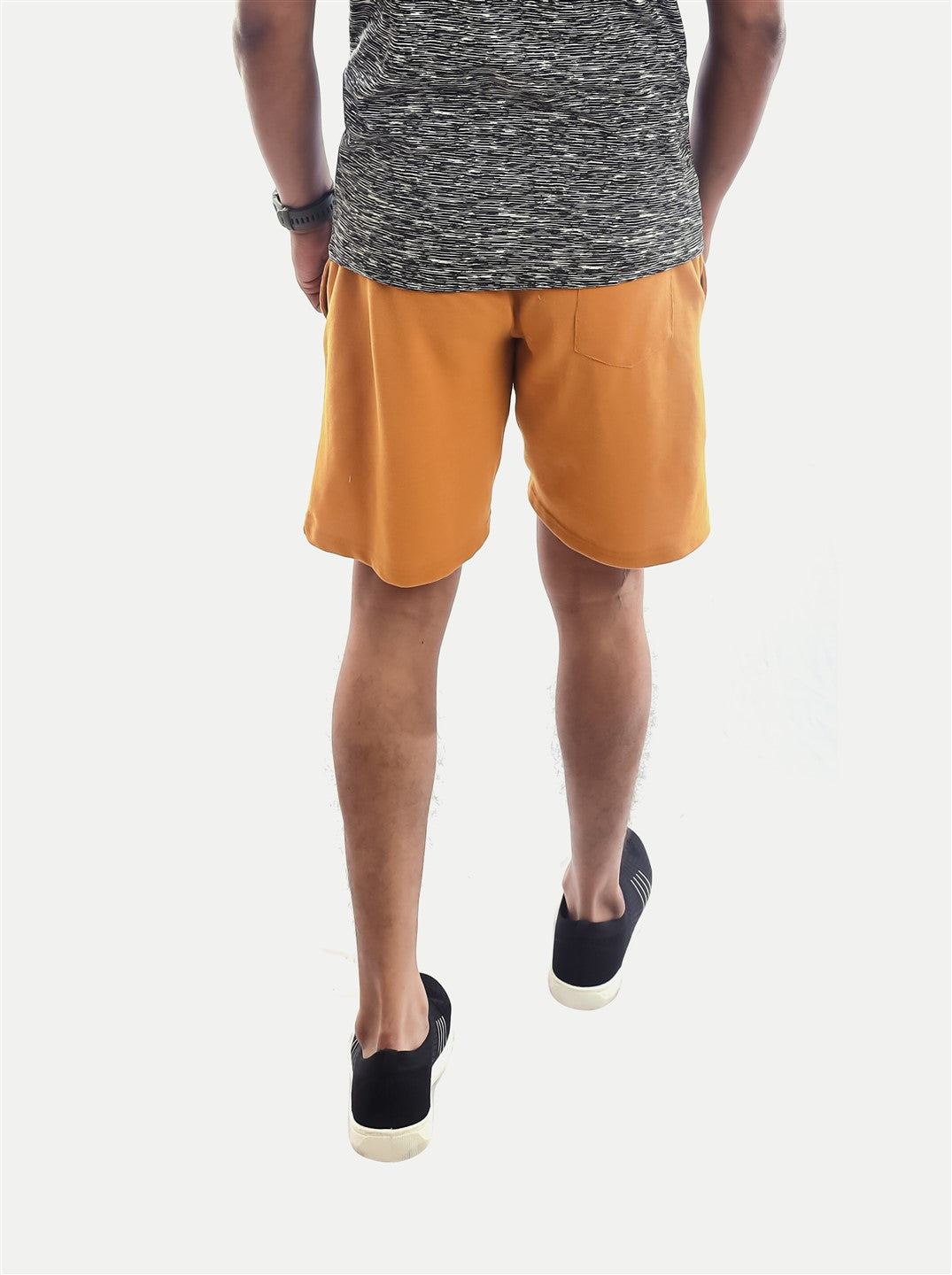 Radprix Men Mustard knitted Casual Shorts