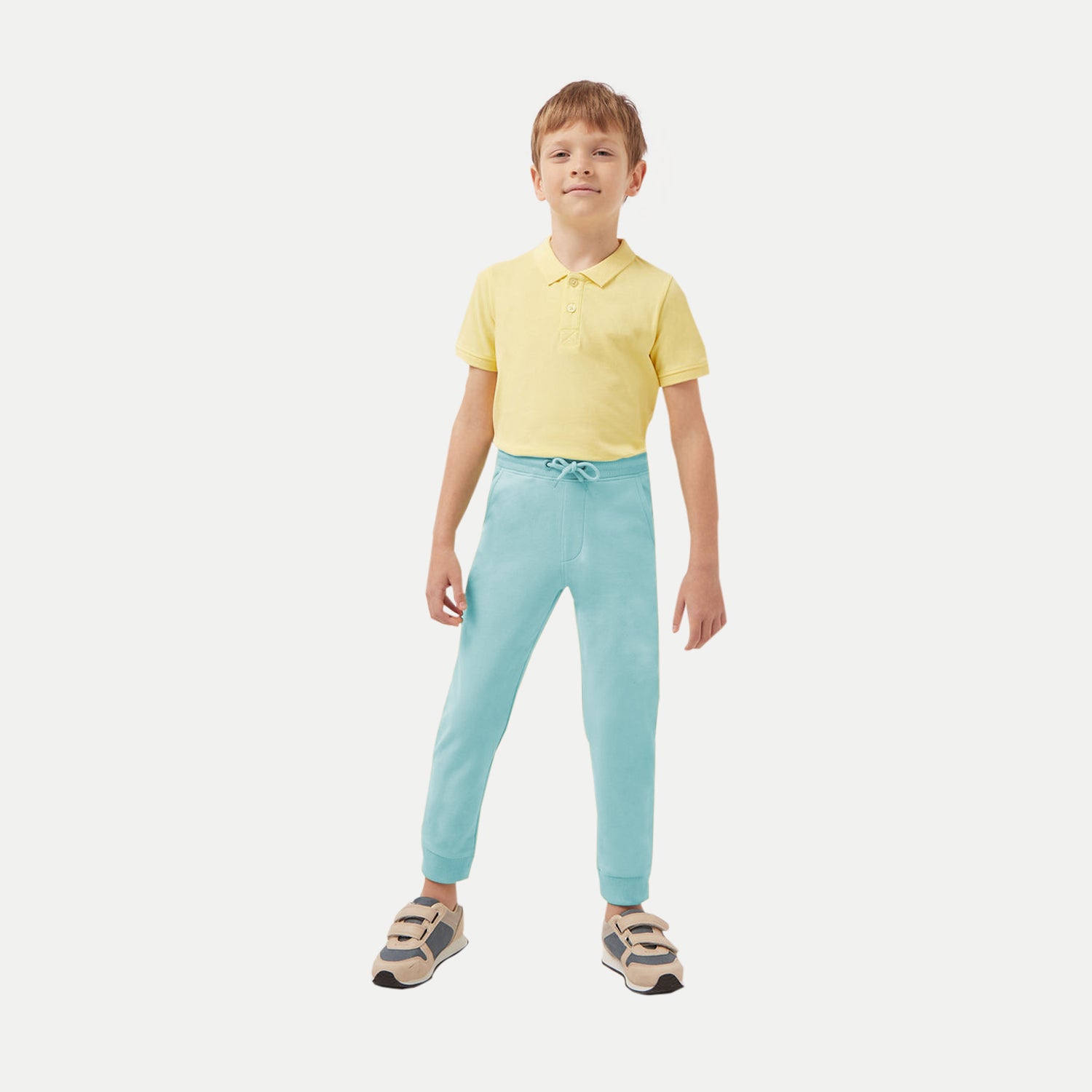 Radprix Teen Boys Light Blue Solid Jogger