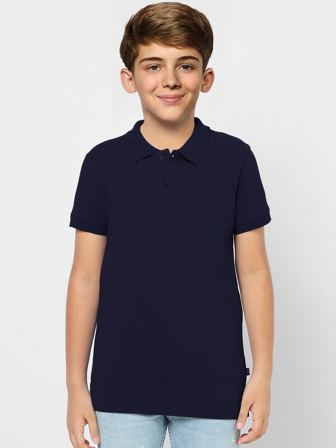 Radprix Teen boys Navy Polo T-shirt