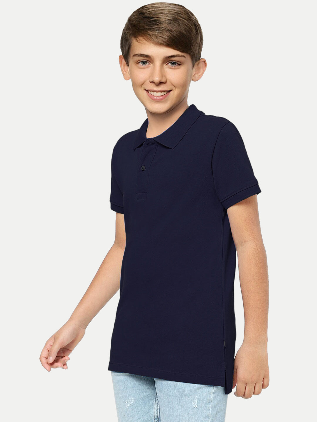 Radprix Teen boys Navy Polo T-shirt