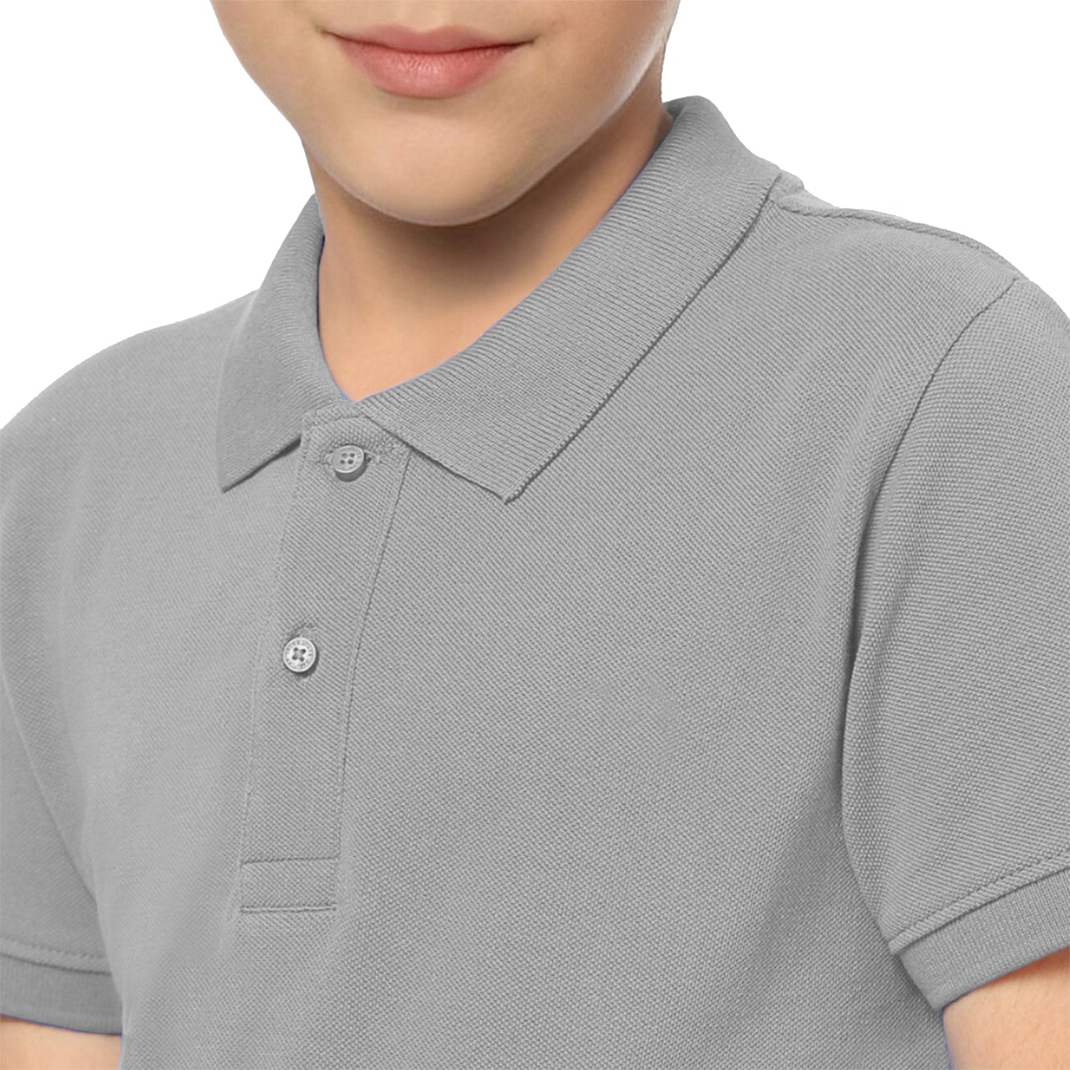 Radprix Teen boys Grey Melange Polo T-shirt