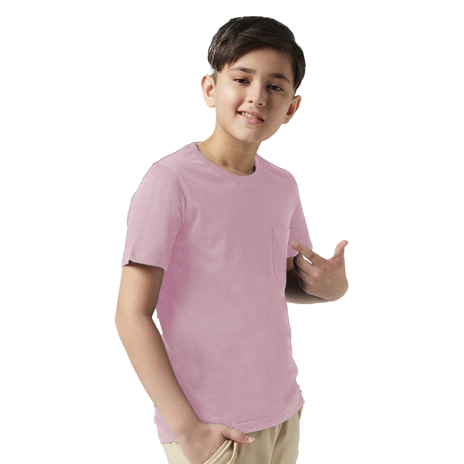 Radprix Teen Boys Onion Crew neck with Pocket T-shirt